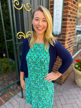 Lulu B Navy Cardigan Sweater