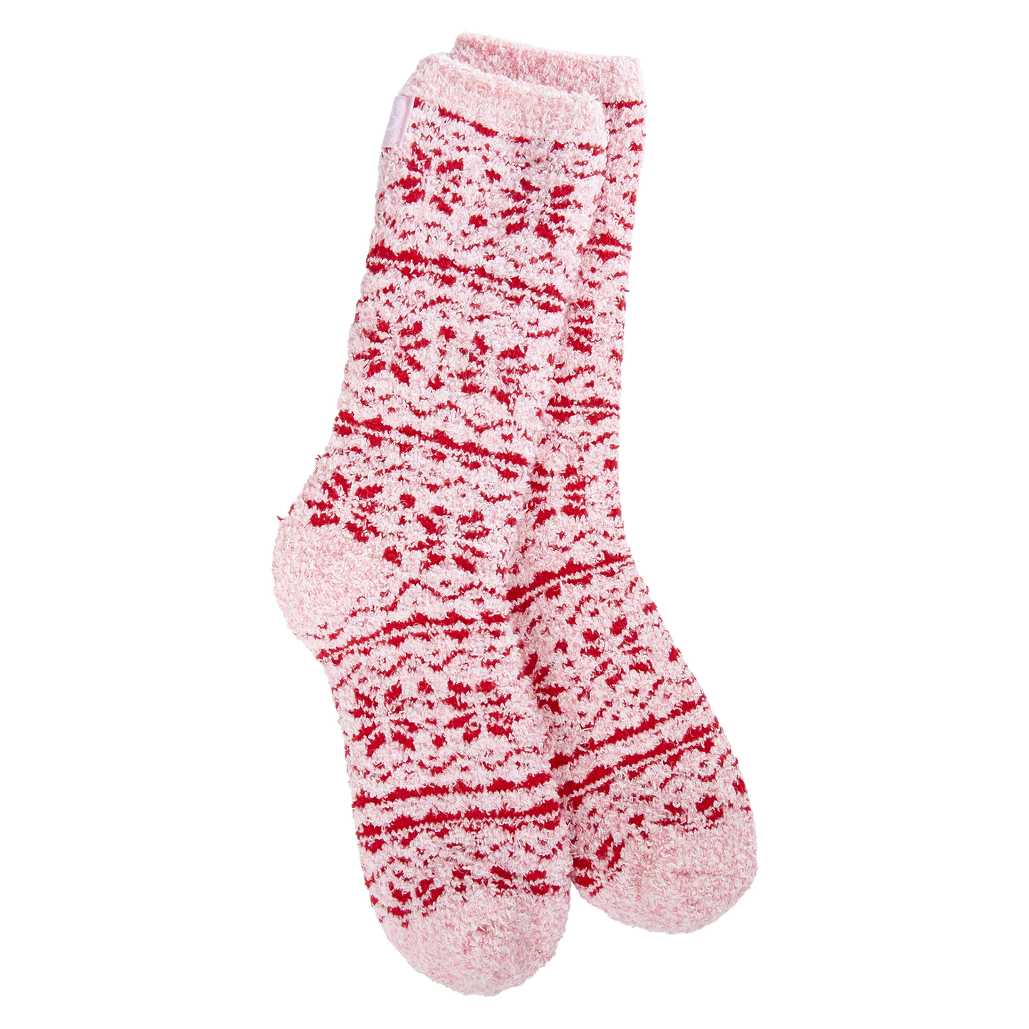 World's Softest Socks Fair Isle Pink