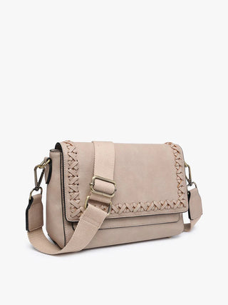 Francesca Whipstitch Vegan Crossbody