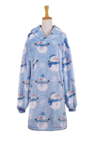 Frosty Friends Oversized Blanket Pullover