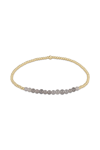 ENewton Gold Bliss 2mm Gold and Labradorite Bead Bracelet