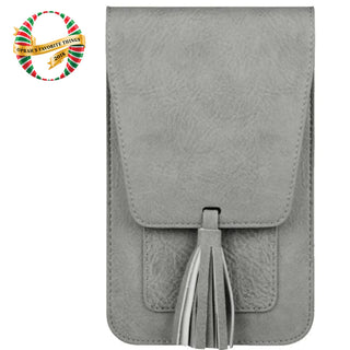 Harper Crossbody Bag Gold Gray