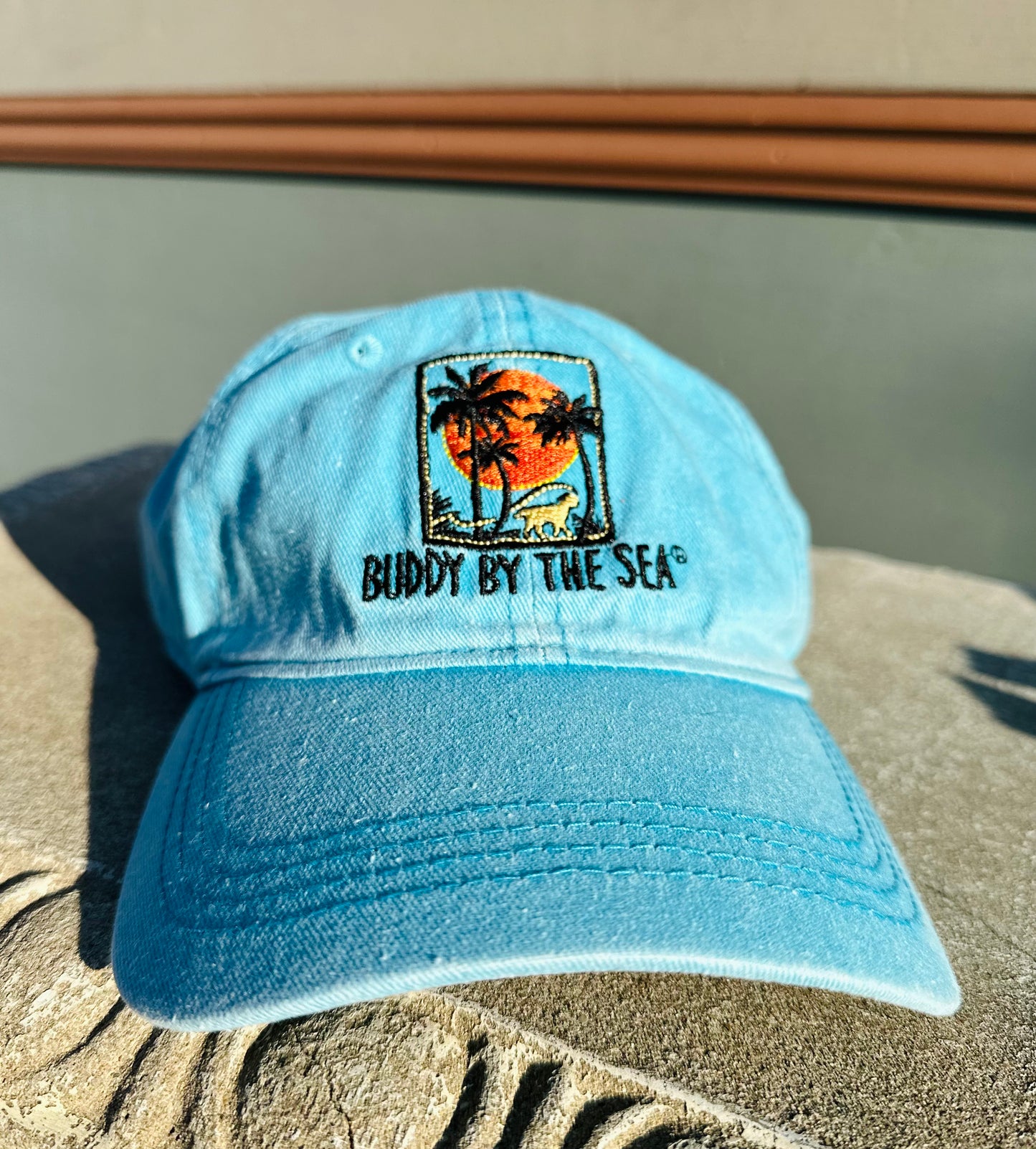 Buddy by the Sea Blue Palm Hat