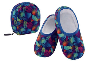 Snoozies Skinnies Tropical Leaves