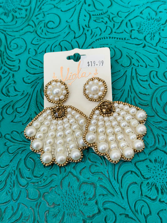 Pearl Shell Earrings