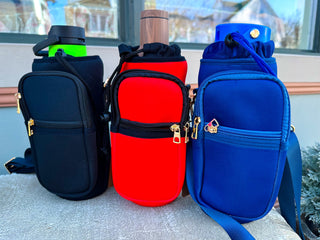 Water Bottle Carrier Red