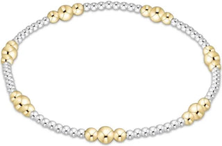 Enewton Purpose 6mm Bead Bracelet Mixed Metals