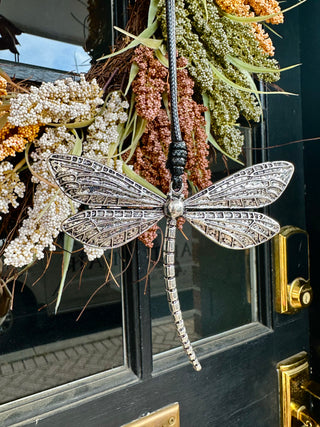 Silver Dragonfly Necklace