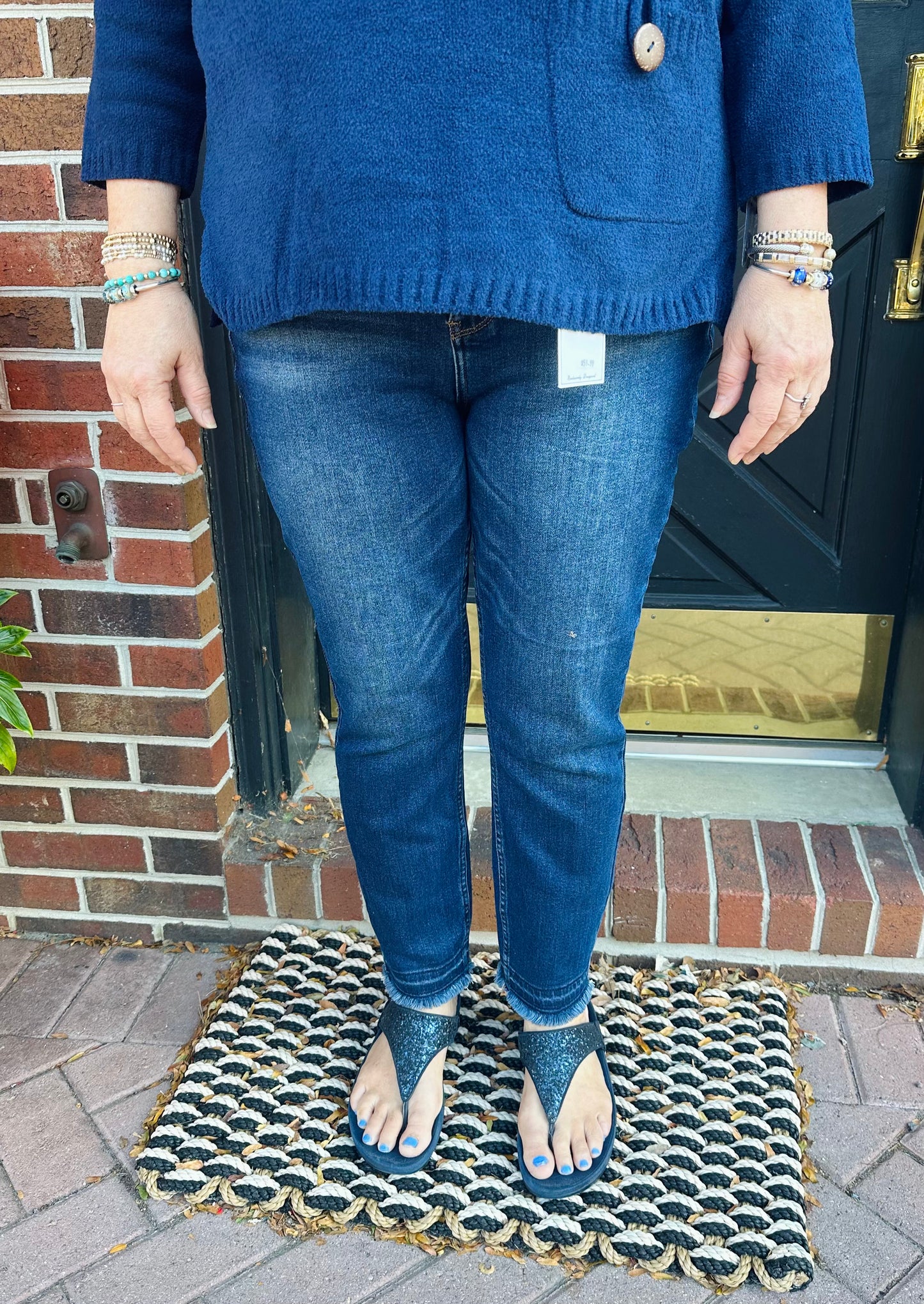 Judy Blue Jeans Dark Wash High Waist Slim