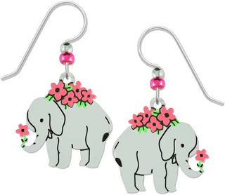 Sienna Sky Elephant Flower Earrings