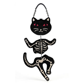 Vendula London Haunted Theatre Skelecat Crossbody Bag