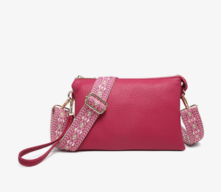 Jen & Co. Izzy Vegan Crossbody - Boysenberry