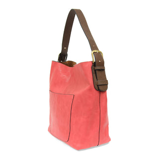 Joy Susan Classic Hobo Handbag Azalea Pink