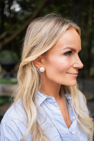 Lisi Lerch 18mm Barrett Pearl Studs