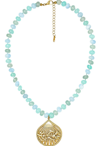 Lisi Lerch Macie Beaded Necklace - Coral