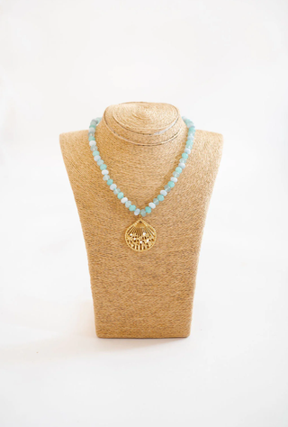 Lisi Lerch Macie Beaded Necklace - Coral