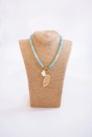 Lisi Lerch Macie Beaded Necklace - Shell