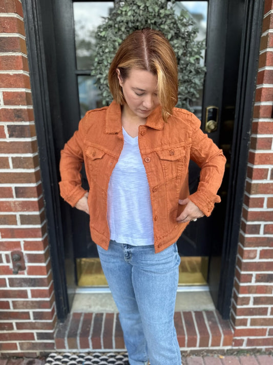 Lulu B Linen Jackets – Blooming Boutique