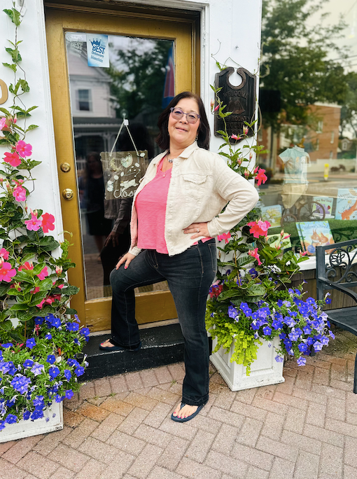 Lulu B Stone Linen Jacket – Blooming Boutique