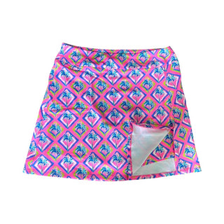 Lulu B Neon Palm Skort