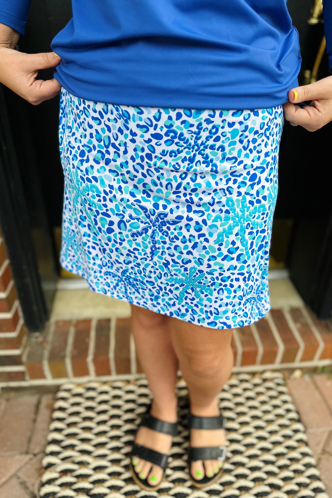 Lulu Mac Bubble Skort in White main image 0