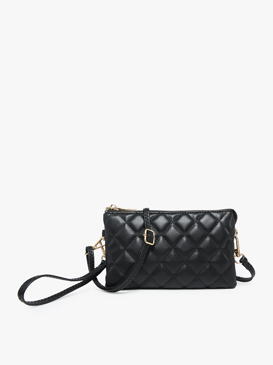 RILEY BAG QUILTED BLACK