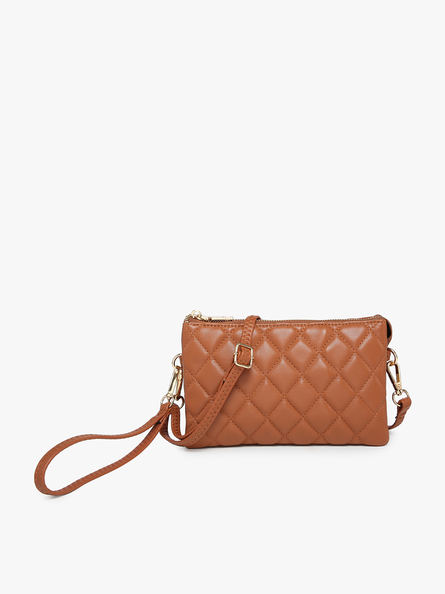 RILEY BAG QUILTED BROWN