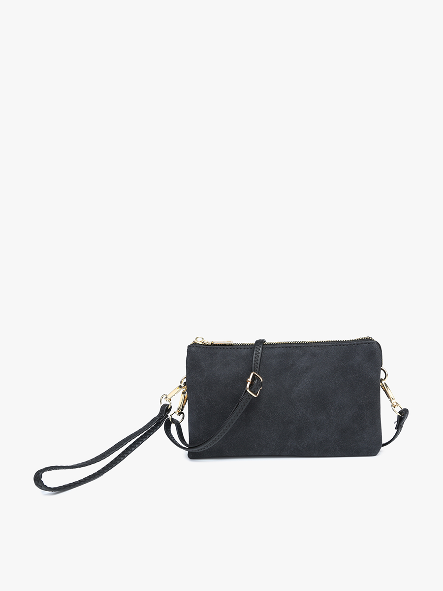 RILEY BAG SUEDE BLACK – Blooming Boutique