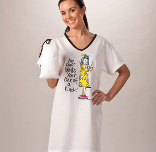 My Pair Beats Your One of a Kind Nightshirt in a Bag