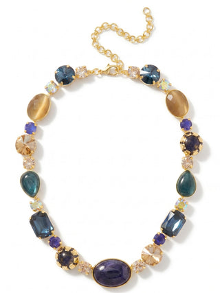 Sorrelli Chunky Necklace Denim Moon