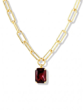 Sorrelli Amethyst Nia Pendant Necklace