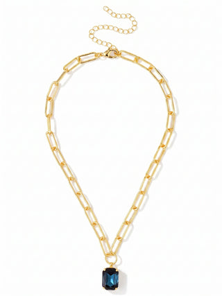 Sorrelli Montana Paper Clip Pendant Necklace