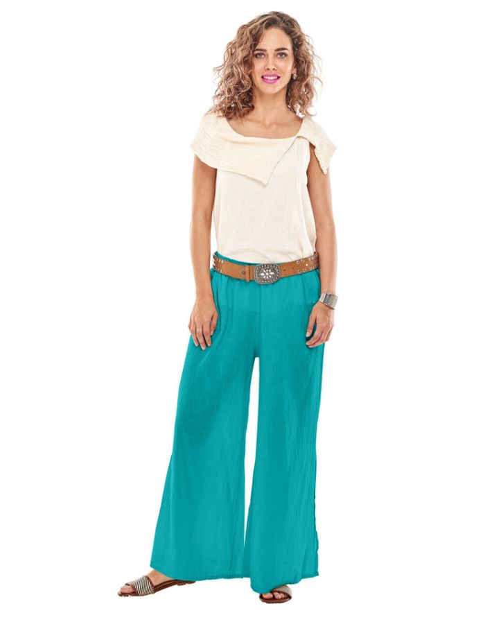 Oh My Gauze Kate Pant Reef – Blooming Boutique