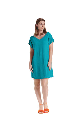 Oh My Gauze Beach Dress Glacier Oh My Gauze Beach Dress Glacier