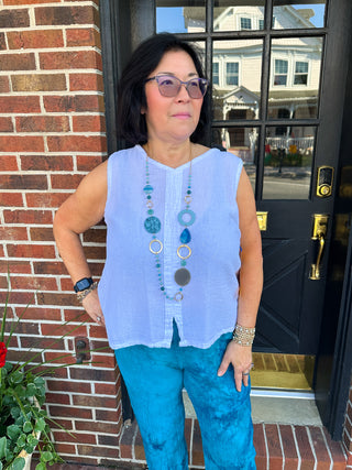 Oh My Gauze Henri Tank Snow