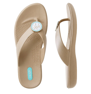 Oka B Juno Flip Flops Chai