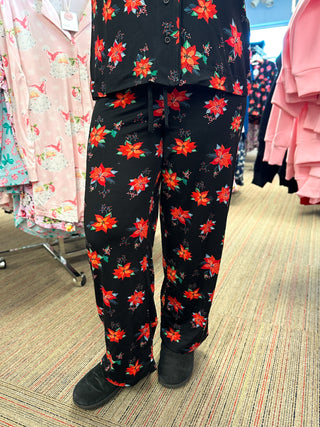 Poinsettia Soft Lounge Pants