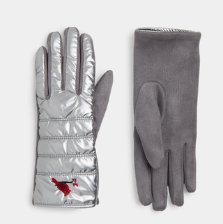 Puffer Touch Screen Cardinal Gloves