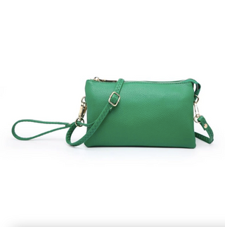 Riley Vegan Crossbody - Kelly Green