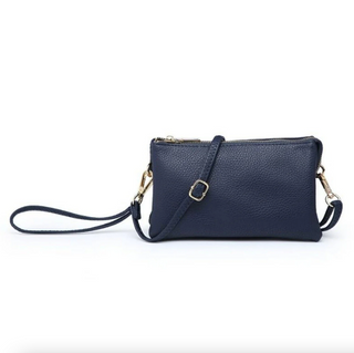 Riley Vegan Crossbody - Navy