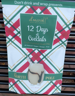 D'Marie 12 Days of Cocktails The North Pole Slush Mix