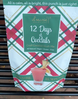 D'Marie 12 Days of Cocktails Red Nose Rum Punch Slush Mix