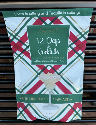 D'Marie 12 Days of Cocktails White Christmas Margarita Slush Mix