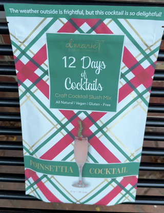 D'Marie 12 Days of Cocktails Poinsettia Cocktail Slush Mix