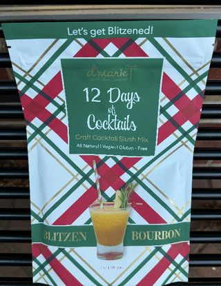 D'Marie 12 Days of Cocktails Blitzen Bourbon Slush Mix