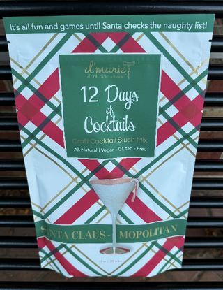 D'Marie 12 Days of Cocktails Santa Claus-Mopolitan Slush Mix