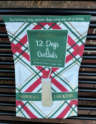 D'Marie 12 Days of Cocktails Snowball Cocktail Slush Mix