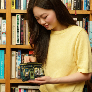 Vendula London Between the Covers Bookbinders Zippered Coin Purse