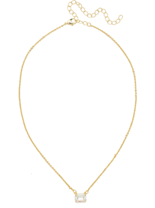 Sorrelli Crystal Single Crystal Pendant Necklace