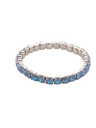 Sorrelli Silver Ocean Delite Mini Sienna Stretch Bracelet